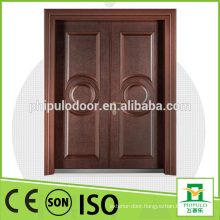 Fashionable design cast aluminum anti theft metal door with bullet proof